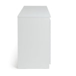 Home Jenson 3 Door Sideboard - White Gloss | Modern Storage Cabinet