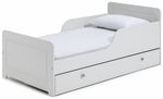 Brooklyn Toddler Bed With Drawer - White