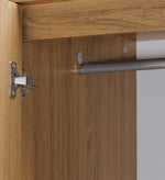 Malibu 2 Door 2 Drawer Wardrobe - Oak Effect ( B Grade )