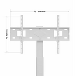 AVF AR-UN60WC TV Stand Up to 70 Inch White | Modern Living Room TV Unit
