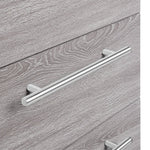 Brisbane 3 Drawer Bedside â€“ Grey Oak