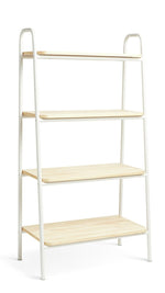 Kids Monty Standing Tall Bookcase - Light Grey