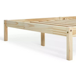 Home Karee Wooden Double Bed Frame Pine | Wooden Double Bed Bedroom Furniture