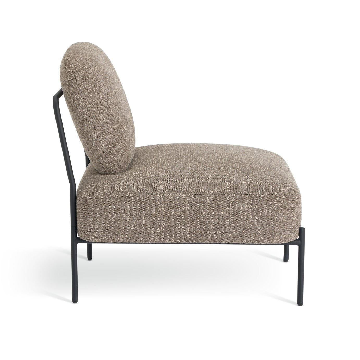 Lark Fabric Accent Chair - Natural | Modern comfort chair
