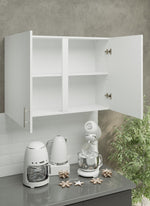 JD Greta Kitchen Wall Unit 1000mm Kitchen Cabinet - White Matt (A-)