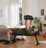 Decathlon 100 Foldable Exercise Bench 200kg Capacity | Home Gym Workout Bench
