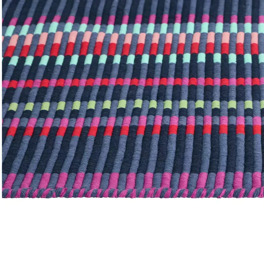 Margo Selby Buster Red Rug | 160x230cm | Modern Living Room Bedroom Area Rug