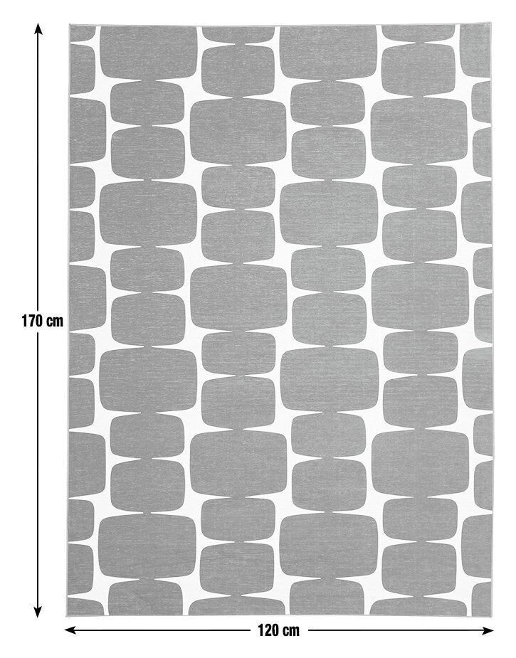 Habitat x Scion Lohko Printed Rug - 120 x 170cm -Teal