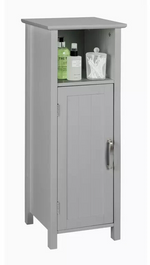 Tongue & Groove Single Storage Unit - Grey