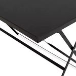 Habitat Eve 4 Seater Folding Metal Patio Set Black | Outdoor Garden Table Chairs