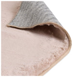 Cosy Soft Blush Short Pile Rug - 230x160cm
