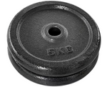 Opti 50KG Cast Iron Barbell Dumbbell Set | Dumbbells and Bar Set Weights Workout