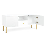 Home Kyler 2 Door 1 Drawer TV Unit - White