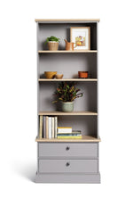Winchester Bookcase - Grey | Farmhouse look