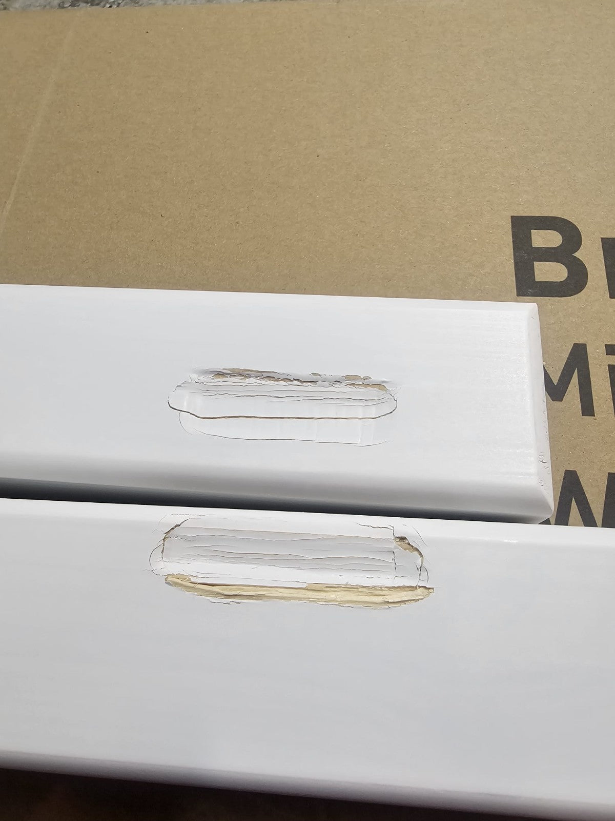 Habitat Brooklyn Mid Sleeper Bed Frame - White ( B Grade )
