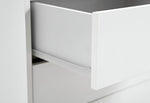 Home Malibu 8 Drawer Chest - White | White clothes storage unit
