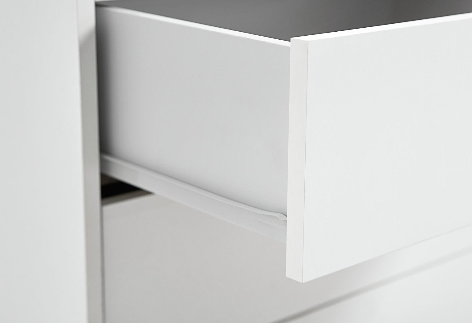 Home Malibu 8 Drawer Chest - White | White clothes storage unit