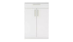 Brisbane 2 Door Shoe Storage Cabinet - White (B GRADE-1020)