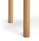 Lex Console Desk Natural | Home Office Workstation Desk Table