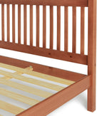 Aspley Kingsize Wooden Bed Frame - Oak Stain | Modern Bedroom Style
