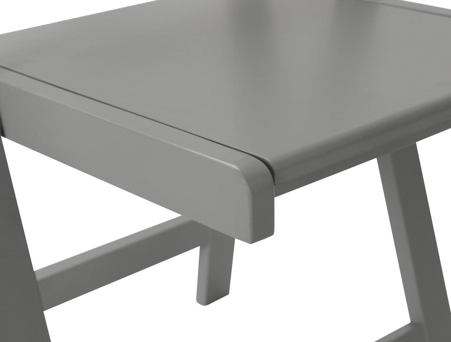 Home Butterfly Ext Grey Dining Table & 4 Grey Chairs | Modern Home Dining