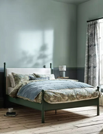 x Morris & Co. Double Bed Frame - Green (B GRADE)