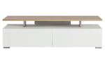 Habitat Floating Top TV Unit - White & Oak ( B Grade 51537 - 51541 )