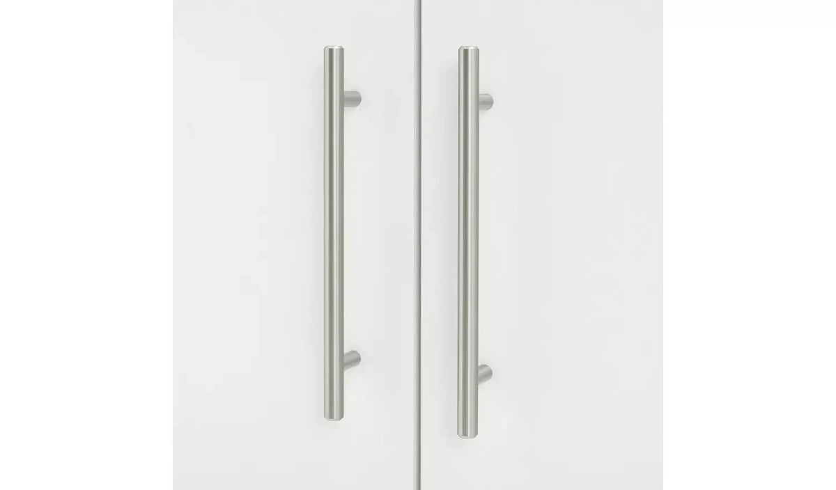 Brisbane 2 Door Shoe Storage Cabinet - White (B GRADE-1020)