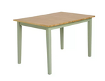 Home Chicago Extending 6 Seater Dining Table Green | Modern Dining Room Table 