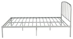 Freja Small Double Metal Bed Frame - Silver ( B Grade 35323 )