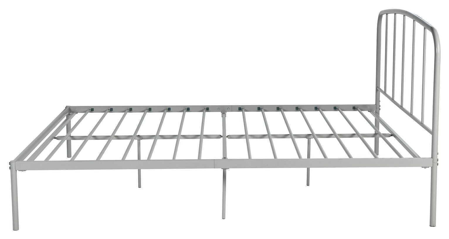 Freja Small Double Metal Bed Frame - Silver ( B Grade 35323 )