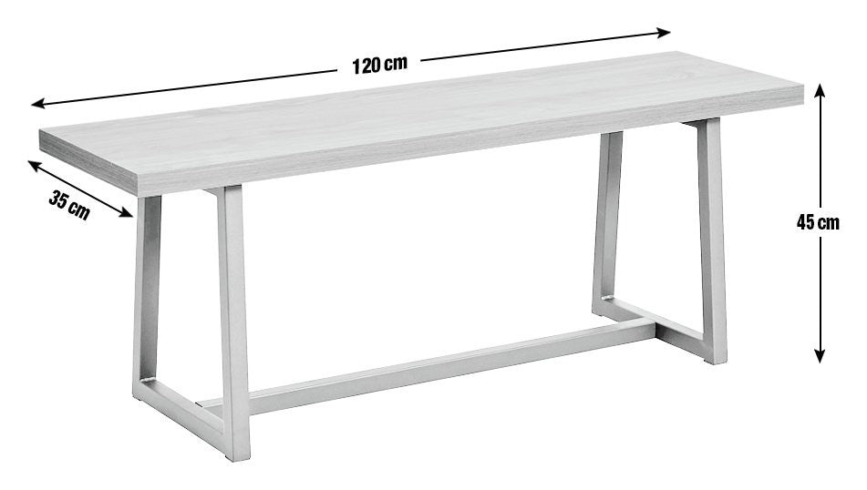 Nomad Pair of Dining Benches - Natural | Stylish Kitchen Accent