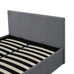 Heathdon Double End Lift Ottoman Bed - Grey
