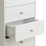 Habitat Otto 5 Drawer Tallboy - White ( B Grade 36787 - 36785 )