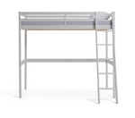 Kaycie High Sleeper Bed Single Bed Frame - White