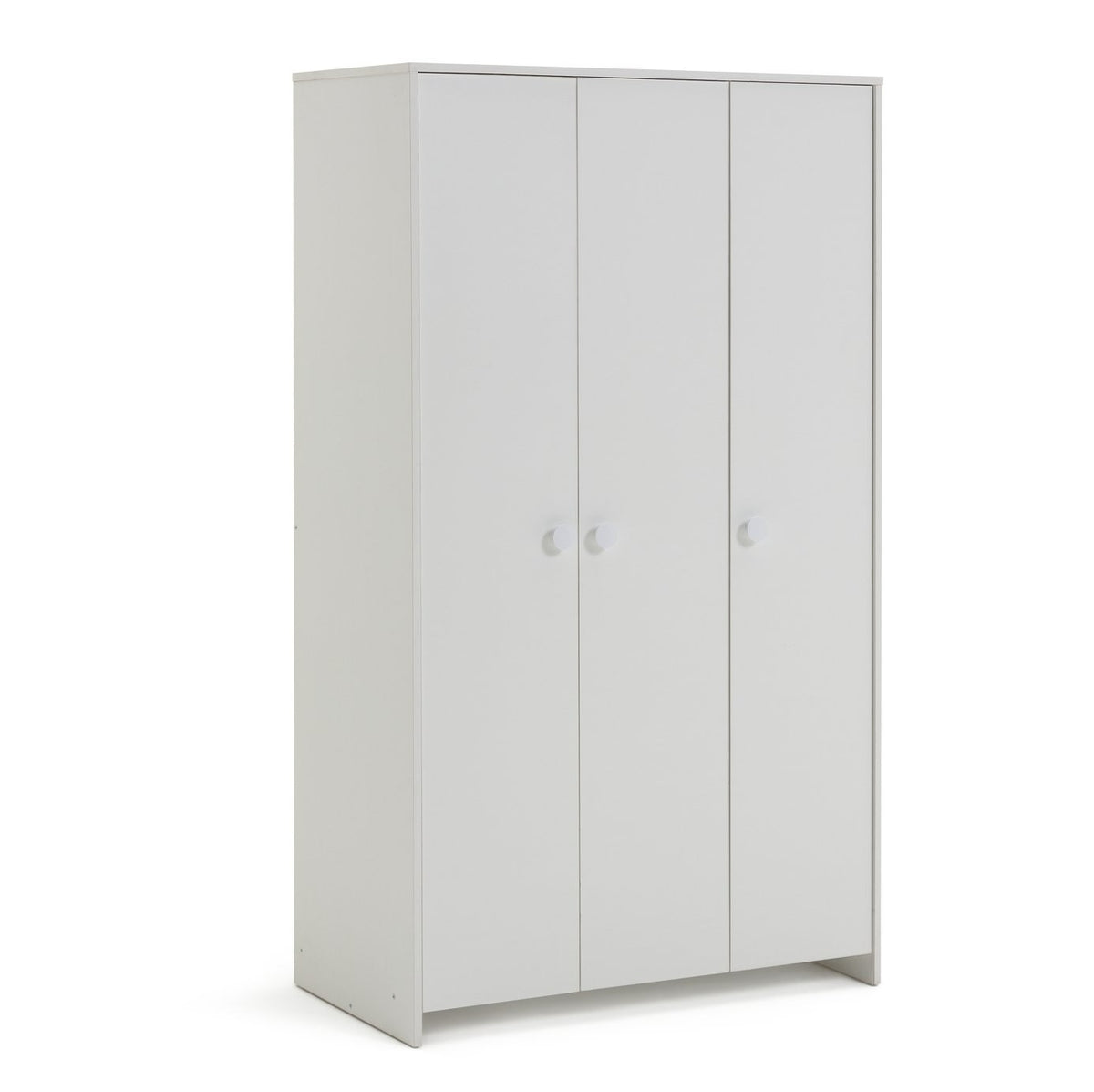 Kids Juno 3 Door Wardrobe - White (B Grade 1078.)