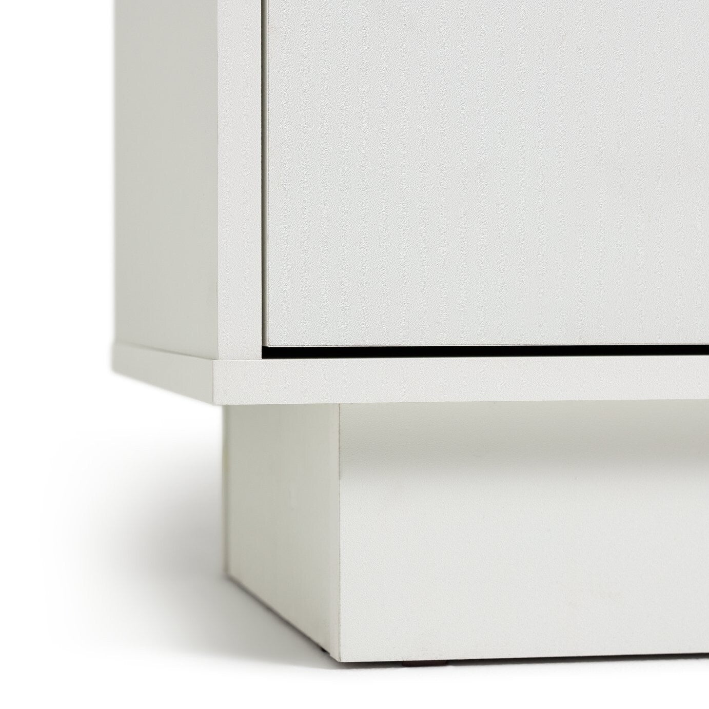 Habitat Cubes 2 Door 1 Drw Small Sideboard - White | White Cabinet Storage Unit