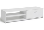 Habitat Squares 1 Drawer TV Unit - White