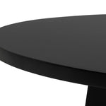Habitat Mid Century Round Coffee Table - Black