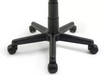 Fabric Office Chair Black | Desk Chair Adjustable Swivel Home Office