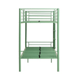 Home Mason Single Metal Bunk Bed - Sage Green | Small room bunk bed