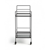 Habitat Monroe Drinks Trolley - Black