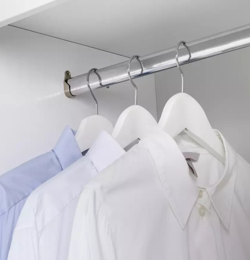 Nordic 2 Door 3 Drawer Wardrobe - White (B Grade)