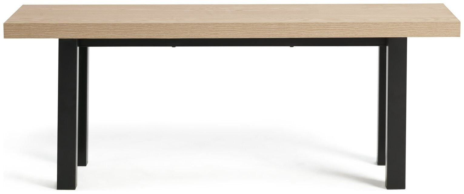 Zayn Wood Effect Dining Table - Natural