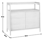 Habitat Marston 2 Door Sideboard - Walnut