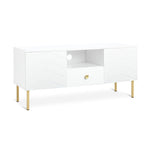Home Kyler 2 Door 1 Drawer TV Unit - White
