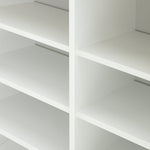 Brisbane 2 Door Shoe Storage Cabinet - White