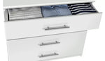 Home Normandy 4 Drawer Chest of Drawers White | Bedroom Storage Furniture Modern