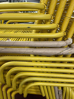 Ipanema garden chairs yellow x2