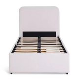 Chadwell Single Storage Bed Frame Natural | Wooden Bedroom Bed with Storage
